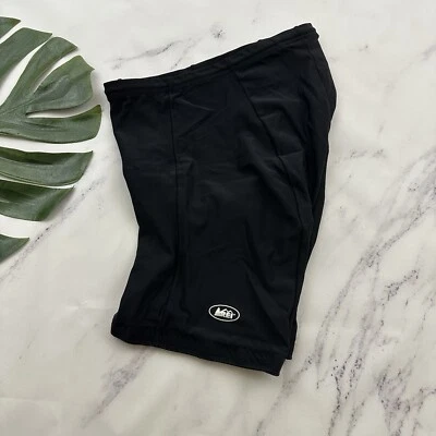 Pantalones Cortos de Ciclismo REI Mujer Vintage Años 90 Talla L Negro Asiento Acolchado Bicicleta Foto 1 de 4