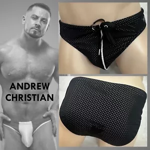 Andrew Christian Swimsuit 30-38" waist Nylon / spandex Gently worn - Picture 1 of 4