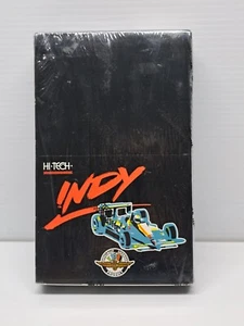1991 Indy Trading Cards - From Hi-Tech - Sealed Box Of 36 packs - Picture 1 of 3