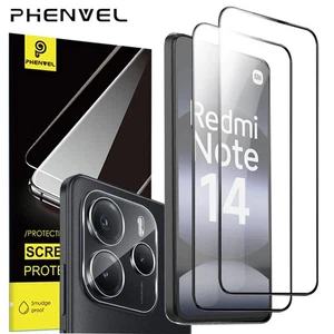 Oleophobic Tempered Glass Screen Protector for Redmi Note 14 4G/5G - Picture 1 of 8