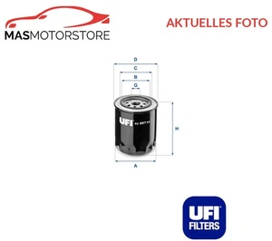 MOTOR ÖLFILTER UFI 2329700 H NEU OE QUALITÄT - Bild 1 von 5