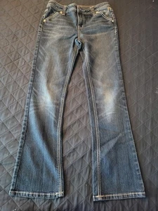 I Love Justice Simply Low Blue Denim Jeans Girl Size 12 Regular - Picture 1 of 13