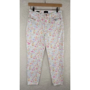 Talbots Hose Damen 2 Crop Legging Pastell Animal Print Stretch Sommer Freizeit - Bild 1 von 13