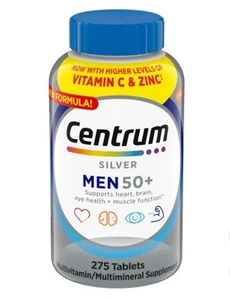 Centrum Silver Men 50+ Multivitamin, 275 Tabletten - Bild 1 von 3