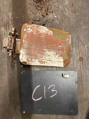 66 1966 Ford Galaxy GALAXIE LTD 2 DOOR HT GAS FILLER DOOR HINGE LID COVER OE OEM - Image 1 of 4