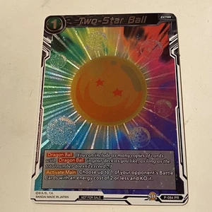 Dragon Ball Super Card Game Two-Star Ball P-084 Foil Promo Trading Card  - Bild 1 von 1