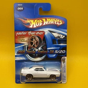 Hot Wheels 2005 First Editions 1969 Pontiac Firebird T/A Ultrafast Wheels 5/20 - Picture 1 of 8