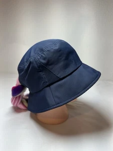 Ponyflo Navy Blue Bucket Hat w/ Ponytail Opening Piper New Packable Travel Hike - Picture 1 of 6