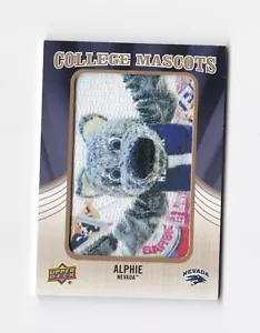 Parche 2013 Upper Deck College Mascot Manufactured #CM68 Alpha Nevada - Imagen 1 de 2