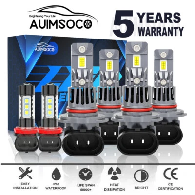 Faros LED altos/bajos antiniebla para Hyundai Santa Fe Sport Utility 2019-2020 Foto 1 de 4