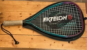 Ektelon Regent 20.5” Racquetball Racquet Purple And Teal with 5” grip case incl - Picture 1 of 6