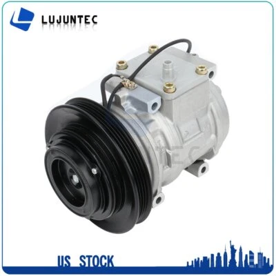 Compresor de aire acondicionado para Toyota para Corolla 1,6 L 1,8 L 1989 1990 1991-1997 Foto 1 de 4