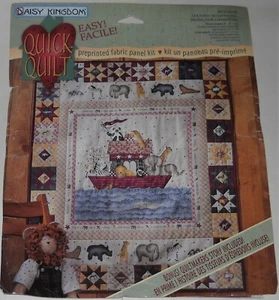 Daisy Kingdom Preprinted Fabric Panel Kit #0137-04002 Country Noah-Pastel 1997 - Picture 1 of 3