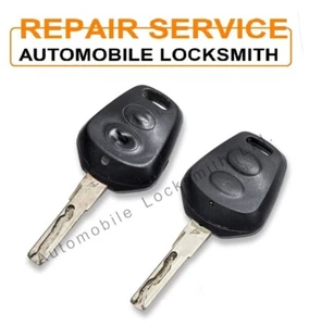 Reparación Porsche 911 996 Boxster 986 2 botones con llave remota estuche interruptor - Imagen 1 de 1