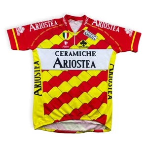 Ceramiche Ariostea Nalini Radtrikot Gr. XL BW 58cm Team Bike vintage Shirt ZM3 - Bild 1 von 3
