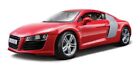 Maisto Audi R8, Modellauto mit Federung, Maßstab 1:18, Türen und Motorhaube bewe