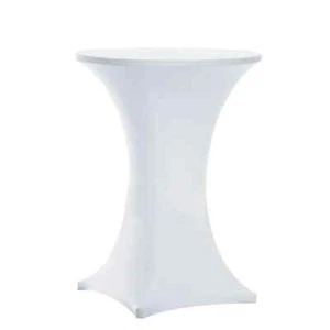 1PC Stretch Round Tablecloth Cocktail Table Cover Spandex Table Cloth Bar Hotel - Picture 1 of 18