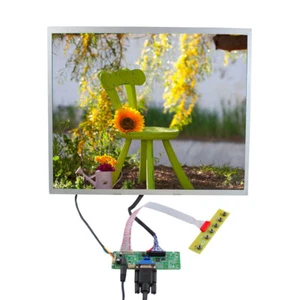 17 Zoll G170ETN02.0 1280x1024 TFT LCD Bildschirm und VGA 30pin LVDS Controller Platine - Bild 1 von 5