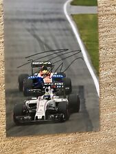 FELIPE MASSA signed CAR #19 PHOTO Williams F1 GRAND PRIX GP "MARTINI" colors