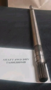 Eje Branson genuino 4x4 DRV - TA00038094B - Excelente estado - Imagen 1 de 4