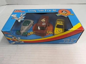 Racing Champions Looney Tunes 3 Car Set Bugs Bunny, Taz & Tweety Bird NEW NIB - Picture 1 of 4