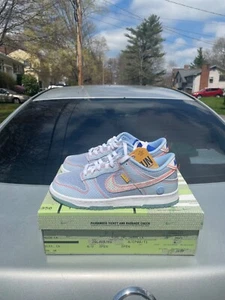 Size 8.5 - Nike Dunk Low x Union LA Passport Pack - Argon - Picture 1 of 5