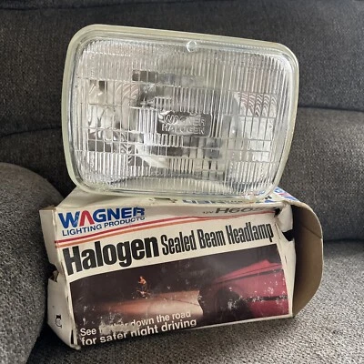 Faro de haz halógeno sellado vintage Wagner 12V H6054 Foto 1 de 4