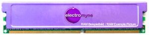 256MB DDR1 RAM PC2700U 333MHz CL2.5 Memory/Revoltec RAM Cooler / Heat Spreader