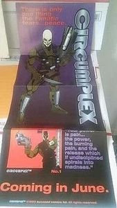 Circumplex Double Sided Promo Poster 1993 Comics James Harwell & Dean Worthy NM - Picture 1 of 2