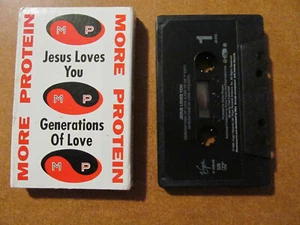 JESUS LOVES YOU (Boy George) Generations Of Love White Cover UK Cassette Single - Picture 1 of 2