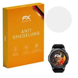 atFoliX 3x folia pancerna do Samsung Gear S3 folia ochronna matowa i odporna na wstrząsy folia - Zdjęcie 1 z 8