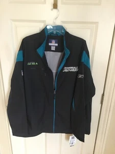 NFL Jacksonville Jaguars Jacket Reebok System Control Layers Sideline X-Large  - Picture 1 of 5