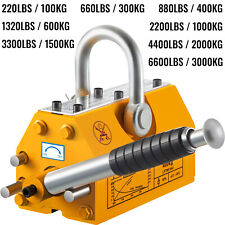 100/300/600/1000kg Magnetic Lifter Heavy Duty Steel Magnet Lifting Hoist Crane
