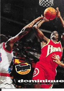 Dominique Wilkins Topps Stadium Club Basketball Card # 182 Atlanta Hawks HOF - Picture 1 of 2
