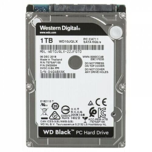 Western Digital WD Black Mobile 1 To - Disque dur interne - LDLC