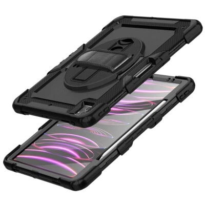 For iPad Pro 12.9 in 6th/5th/4th/3rd Gen Case Shockproof Heavy Duty Stand Cover - Image 1 of 4