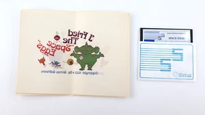 Software Sirius Space Eggs de colección para Apple II y Apple II+ con instrucciones para planchar - Imagen 1 de 4