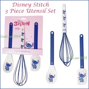 Disney Stitch 3-Pc Silicone Kitchen Cooking Utensil Set Inspired By George Home - Picture 1 of 24