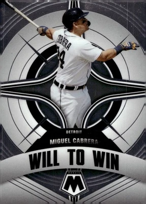 Mosaico Panini 2022 #WW-8 Miguel Cabrera quiere ganar Foto 1 de 2