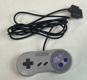 Original Nintendo SNES Controller OEM - Authentic - Tested & Working - Picture 1 of 4
