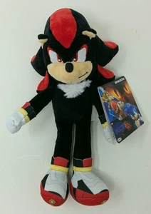 Peluche Shadow Sonic The Hedgehog 3 film 9" 2024 Jakks Pacific neuve avec étiquette neuve - Photo 1/3