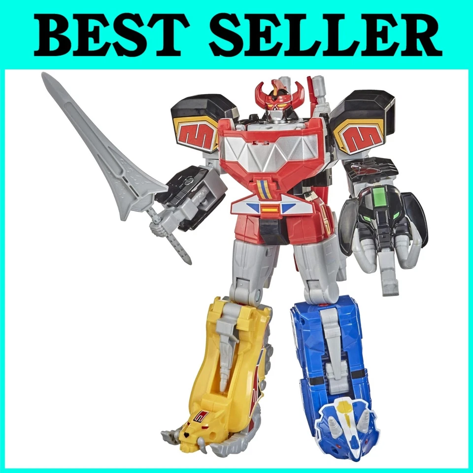 Power Rangers Megazord Megapack con 5 figuras de Dinozord Foto 1 de 4