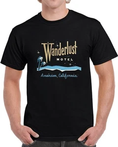 Vintage Wanderlust Motel Anaheim CA T Shirt - Picture 1 of 1