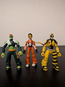 Action Man A.T.O.M. (Alpha Teens on Machines) Three Figure Bundle Hasbro 2005 - Picture 1 of 5