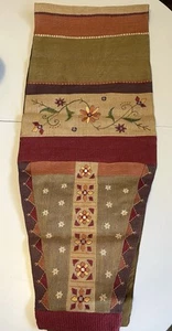 Pier 1 Imports Multicolor Jute Table Runner 14x72”/35.5x182.8cm NWOT - Picture 1 of 3