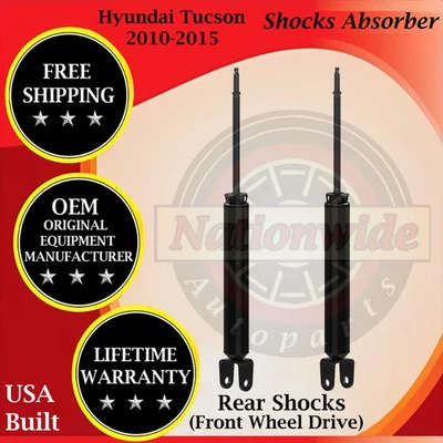Amortiguadores traseros Monroe OEM para Hyundai Tucson 2010-2015 2x2 garantía de por vida Foto 1 de 4