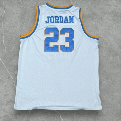 Camiseta Michael Jordan Laney High School Talla 56 Rara Difícil de Encontrar True School Note Manchas Foto 1 de 4