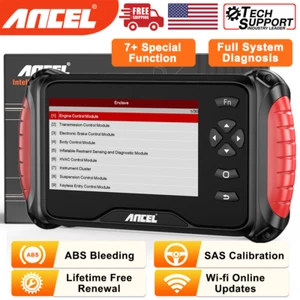 Full System OBD2 Scanner Car Code Reader Diagnostic Tool ABS Bleeding EPB Reset - Picture 1 of 14