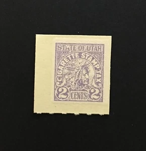 Utah State Revenue - 2 cents violet Cigarette Tax #C41 MNH - UT - Picture 1 of 1
