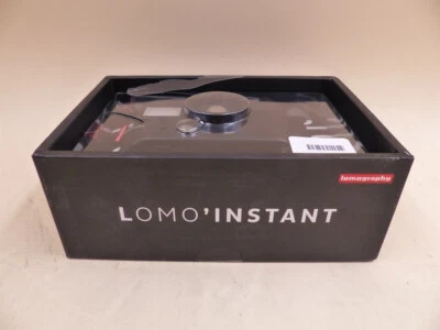 LOMOGRAPHY LOMO'INSTANT LI100B BLACK INSTANT FILM CAMERA 48MM F/8 - Image 1 of 4